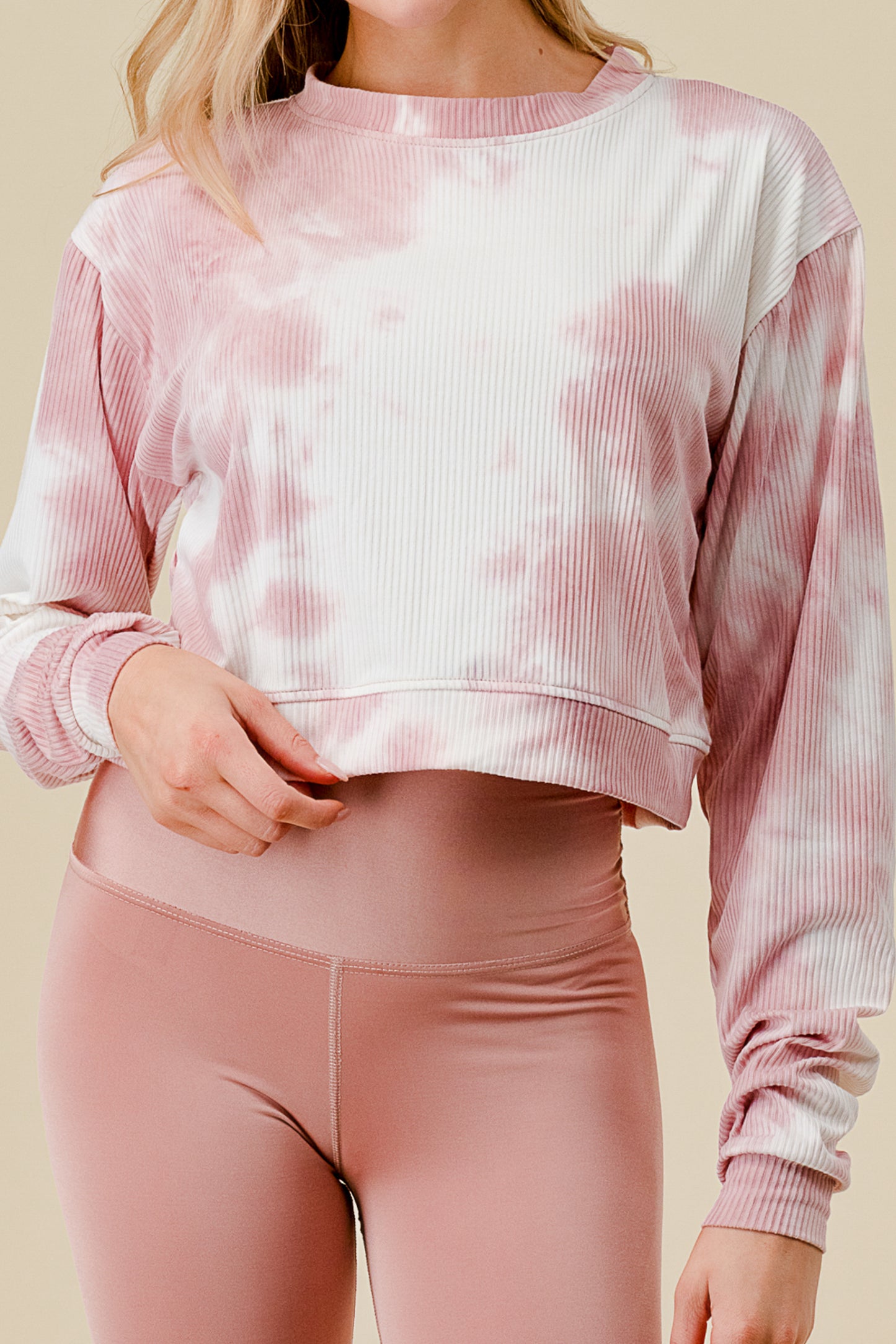 Pink Splash Sweater