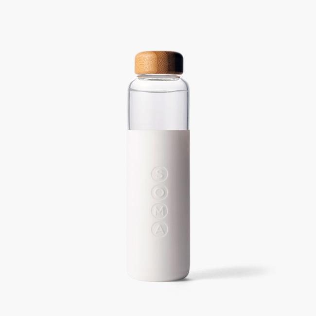 Ecophant x Soma Glass Water Bottle