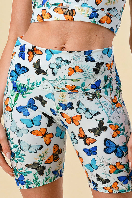 Butterfly Biker Short