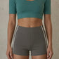 Charcoal Gray Athletic Shorts
